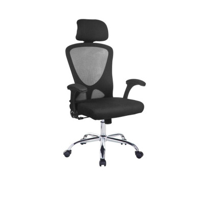 Ghế xoay nhân viên bọc lưới có tựa đầu SMLIFE Margaret