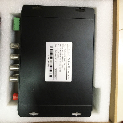 Bộ chuyển đổi Video sang quang 8 kênh GNETCOM HL-8V1D-20T/R-1080P (2 thiết bị,2 adapter,Cổng điều khiển) - Hàng Chính Hãng