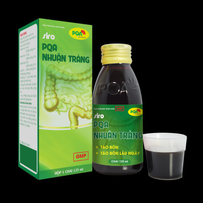 Nhuận Tràng PQA Thành Phần Từ Thiên Nhiên Hỗ Trợ Táo Bón, Bé Bị Táo Bón Lâu Ngày Hộp 125ml