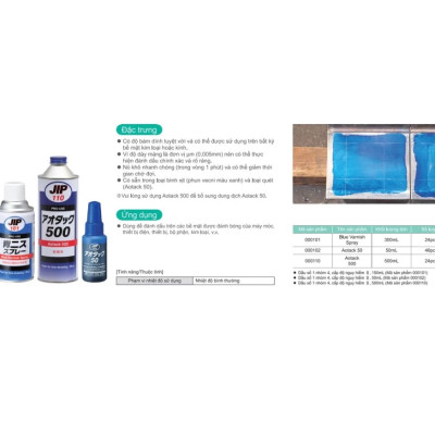 Sơn phun màu xanh đánh dấu máy móc thiết bị JIP101