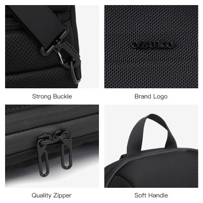 Túi đeo ngực nam đa chức năng OZUKO chống trộm chống thấm nước