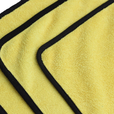 Combo 3 khăn lau xe chuyên dụng Microfiber siêu hút nước