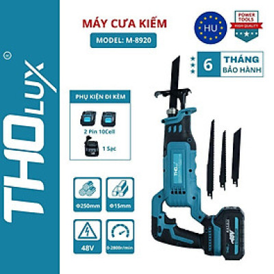 Máy cưa kiếm M-8920 cắt đa năng, động cơ không chổi than, lõi đồng 100% - Tặng kèm 4 lưỡi cưa