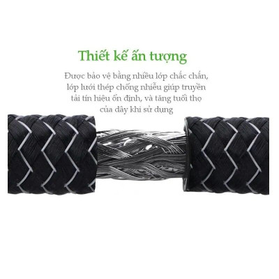 Ugreen UG10291HD126TK 1M màu Đen Cáp tín hiệu HDMI vỏ bọc kim loại hỗ trợ 3D 4K2K - HÀNG CHÍNH HÃNG