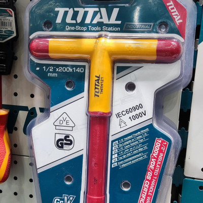 TAY VẶN CHỮ T CÁCH ĐIỆN 1/2" TOTAL THITH121 - HÀNG CHÍNH HÃNG