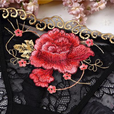 Combo 05 Quần Lót Ren Thêu Hoa Hồng Mềm Mại Quyến Rũ (Giao màu ngẫu nhiên)