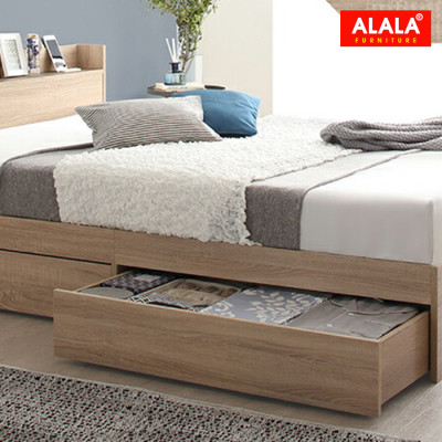 Giường ngủ ALALA37 cao cấp/ Miễn phí vận chuyển và lắp đặt/ Đổi trả 30 ngày/ Sản phẩm được bảo hành 5 năm từ thương hiệu ALALA/ Chịu lực 700kg