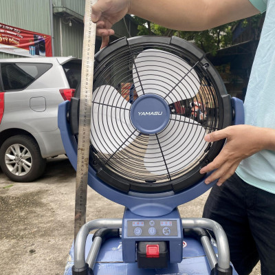 QUẠT BÀN CHẠY ĐIỆN PIN 21V 30CM YMS-M330 YAMASU - HÀNG CHÍNH HÃNG