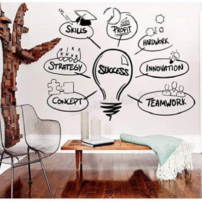 Decal dán tường success trang trí phòng làm việc ý nghĩa