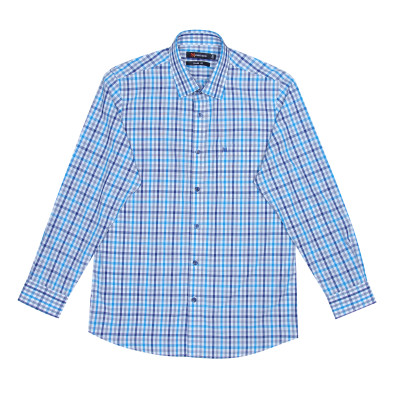 Áo sơ mi nam tay dài form suông Khatoco A1MD398T1-CNCR273-2502-D
