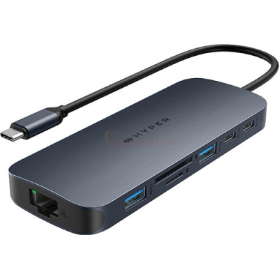 Cổng chuyển đổi HyperDrive Next 10-in-1 USB-C for Pro-grade Productivity HD4005GL - Hàng chính hãng