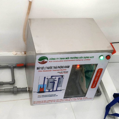 (Hàng chính hãng) Máy lọc nước thải Litero ACE1000I xử lý nước thải Phòng khám chẩn đoán hình ảnh Công nghệ oxy hoá bậc cao kết hợp lọc nano và than hoạt tính 1 bộ