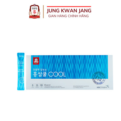 [Hộp 10 Gói] Trà Hồng Sâm Hàn Quốc Hòa Tan Tea Cool KGC Jung Kwan Jang (2g x 10 gói)