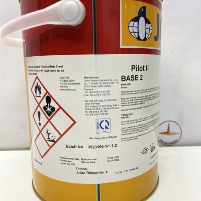 Sơn Jotun Pilot 2 Base 2 màu Grey 038 (Xám) 5L/lon
