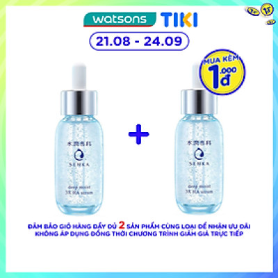 Serum Senka Deep Moist 3X HA Cấp Ẩm Chuyên Sâu & Cải Thiện Nếp Nhăn 30ml