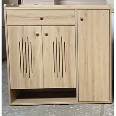 Tủ giày dép gỗ công nghiệp Tundo mẫu mới 2023 ngang 1m x 1m