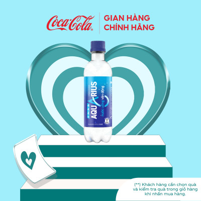 Lốc 6 Chai Nước Uống Thể Thao Aquarius (390ml / Chai)
