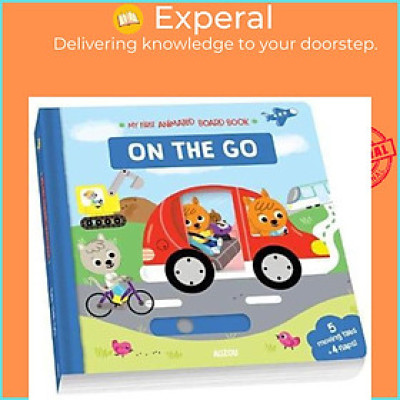 Sách - My First Interactive Board Book: On the Go by M Combes (US edition, paperback)