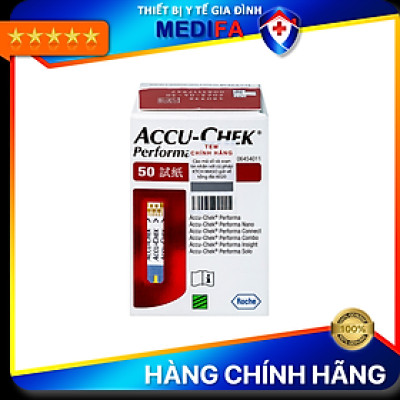 Hộp 50 Que Thử Đường Huyết ACCU-CHEK Performa