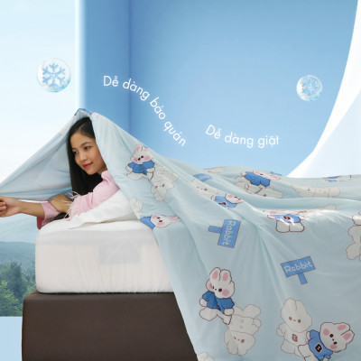 [CHĂN HÈ MÁT LẠNH] Mền lạnh I Cool Advance NIN House NM8029 160x210cm | Chăn chần Ice Silk, Chăn điều hoà nhiều độ