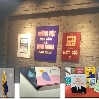 Tranh động lực trang trí phòng làm việc - Tiền làm chủ cuộc chơi - DL535