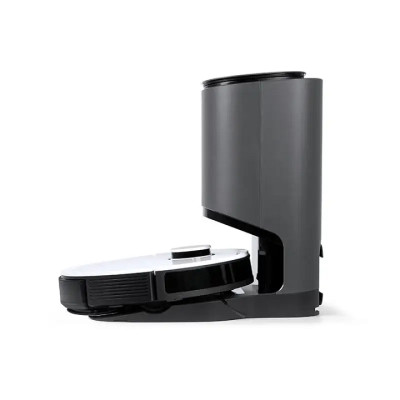 Robot hút bụi lau nhà Ecovacs Deebot T8 Max Plus - hàng nhập khẩu chính hãng full VAT, bảo hành chính hãng 12 tháng bởi Vietnam Robotics, lực hút 1500Pa, thời gian hoạt động 3 giờ liên tục