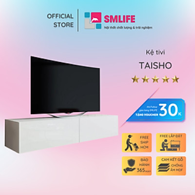 Kệ tivi treo tường đơn giản SMLIFE Taisho