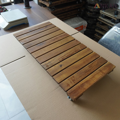 Kệ Gỗ Di Động ANKAN - Chịu Lực 150Kg, Di Chuyển Dễ Dàng, Thích Hợp Chậu Cây Và Trang Trí Nhà Cửa