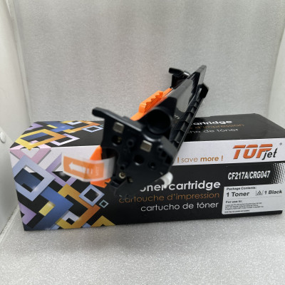 Hộp mực TOPJET 17A/047 dùng cho máy in Canon LBP112, 113w, MF112, MF113w, Hp M102A/W, M130A, M130NW  - Hàng chính hãng