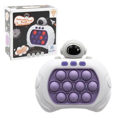Máy Chơi Game Pop It 200 Cấp Độ Astronaut - HP05 - Màu Tím