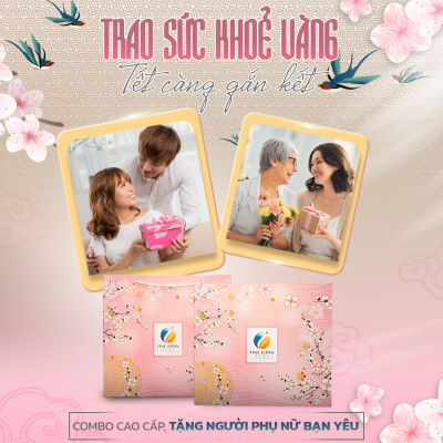 [Hộp quà Tết 2023] SAKURA TẾT ĐONG ĐẦY Fine Japan tặng người phụ nữ bạn yêu (Collagen, Vitamin CD, Viên uống chống nắng, bột uống ngủ ngon)