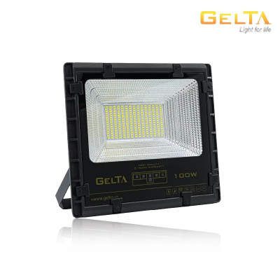 Đèn LED Pha Năng Lượng Mặt Trời Gelta – FLE100B