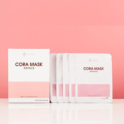 MẶT NẠ MÀNG KHÓA TRẮNG CORA MASK ( hộp 5 miếng ) 