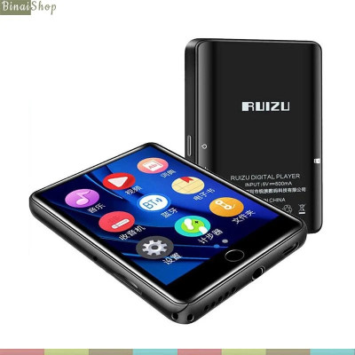 Ruizu M7 - Máy Nghe Nhạc MP3, Màn Hình Cảm Ứng, Bluetooth 5.0, Hỗ Trợ Loa Ngoài - Hàng Chính Hãng