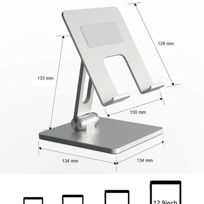 Giá Đỡ Máy Tính Bảng, Ipad, Điện Thoại - Chất Liệu Hợp Kim Nhôm Cao Cấp - Hàng Chính Hãng Tamayoko