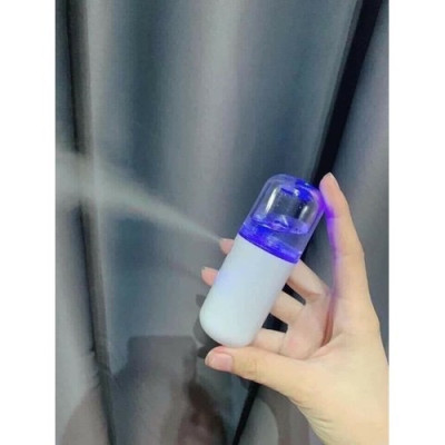 Dụng cụ trang điểm làm đẹp _ Xịt khoáng nano mini cầm tay , xịt  phun sương mặt , cấp ẩm , mịn màng ,mát mẻ , không bị khô ,hợp với người ngồi văn phòng , thiết kế nhỏ gọn dễ mang theo mọi nơi