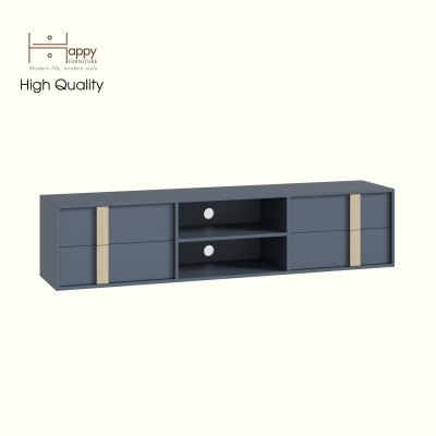 HAPPY FURNITURE , Kệ TV 4 ngăn kéo - SPACE, KTV_086 , 185cm x 40cm x 42cm DxRxC