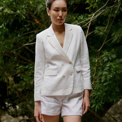 Áo Vest Blazer Linen An Nam TOP169 thời trang thiết kế Hity