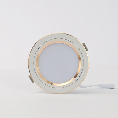 Đèn LED âm trần downlight đổi màu 110/10W vỏ nhôm đúc chính hãng Rạng Đông Model: AT20 ĐM 110/10W