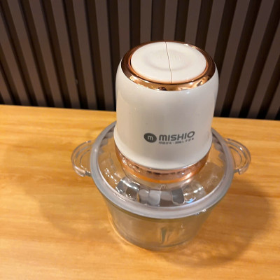 Máy Xay Thịt Đa Năng Mishio MK388 - Cối Thủy Tinh 2L, Xay Nhuyễn Mọi Loại Thực Phẩm, Đa Dụng, Tiện Lợi - hàng chính hãng