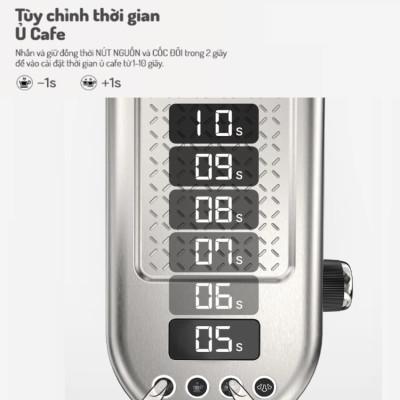 Máy Pha Cà Phê Espresso HiBREW H10B Bán Tự Động Thương Hiệu Mỹ Pha Cappuccino, Lattem 1350W, 20 bar - Bảo Hành 12 Tháng, Hàng Chính Hãng