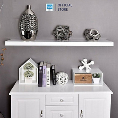 [Mua 2 giảm 10%] Kệ Treo Thanh Ngang Dài 100 cm Rộng 20cm, Dày 25mm SIB Decor KT005