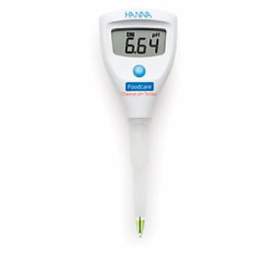 Bút đo pH Trong Phô Mai HI981032, Đầu Điện Cực Thủy Tinh Hình Nón, HANNA, Tặng Kèm Trọn Bộ Dung Dịch Hiệu Chuẩn, Rửa, Bảo Quản