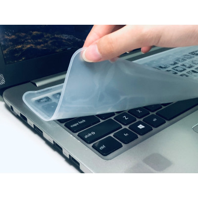 Combo 2 màng phủ bảo vệ bàn phím laptop chống bụi GROFA hàng nhập khẩu 