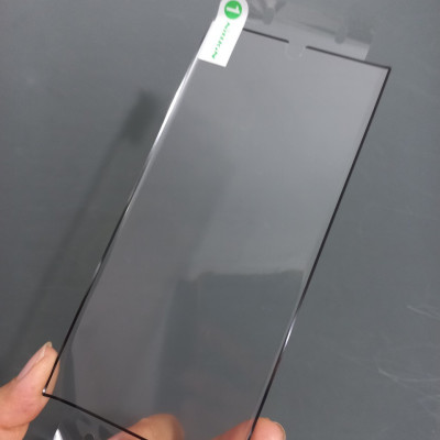 [s22 Ultra] Bộ 2 miếng phim dán dẻo full màn hình viền đen cho S22 Ultra Nillkin curved screen protective film _ Hàng chính hãng