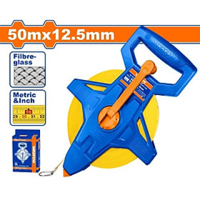 [CHÍNH HÃNG] Thước dây sợi thủy tinh 50x12.5mm WADFOW WMT2550