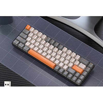 Bàn phím cơ không dây E-Dra EK368L Alpha - Hàng chính hãng