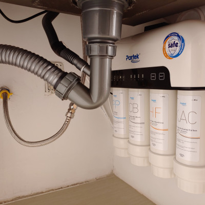 Máy lọc nước uống Partek P4685-USF màng sợi rỗng 5 bước vượt trội hàng chính hãng