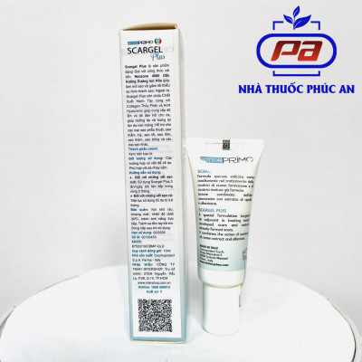 Kem làm mờ sẹo DottorPrimo Scargel Plus tuýp 10 - 20ml - kem mờ sẹo dùng được cho vết thương còn ướt