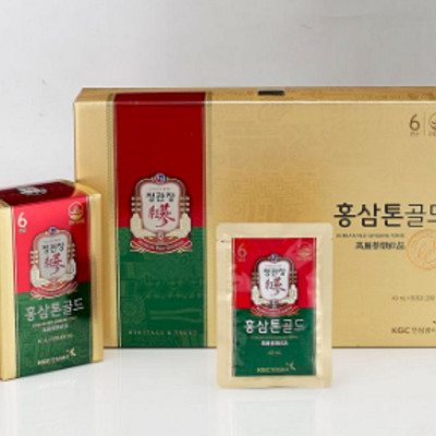 Nước Hồng Sâm Hàn Quốc Pha Sẵn KGC Cheong Kwan Jang Tonic Gold (40ml x 30 gói)